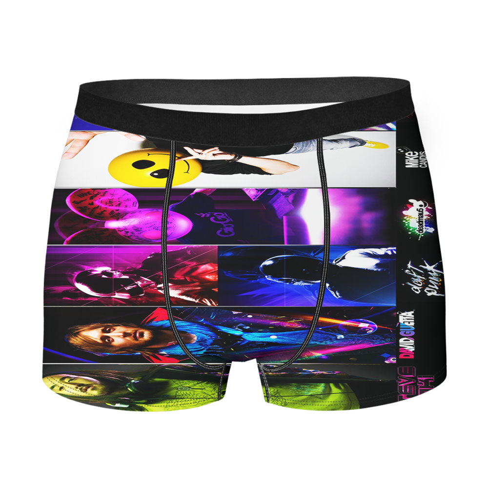 Electro Dubstep Star Men'S Boxer Briefs