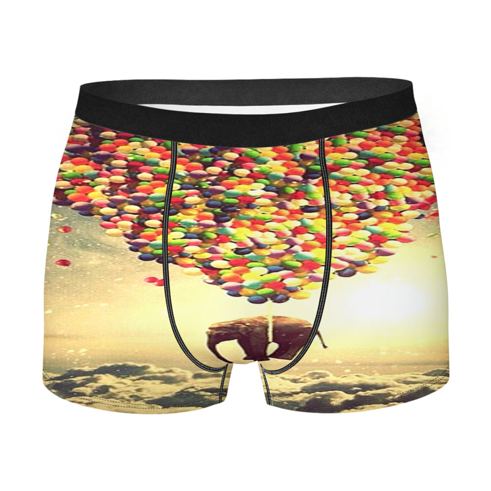 Elephant Up Men'S Boxer Briefs