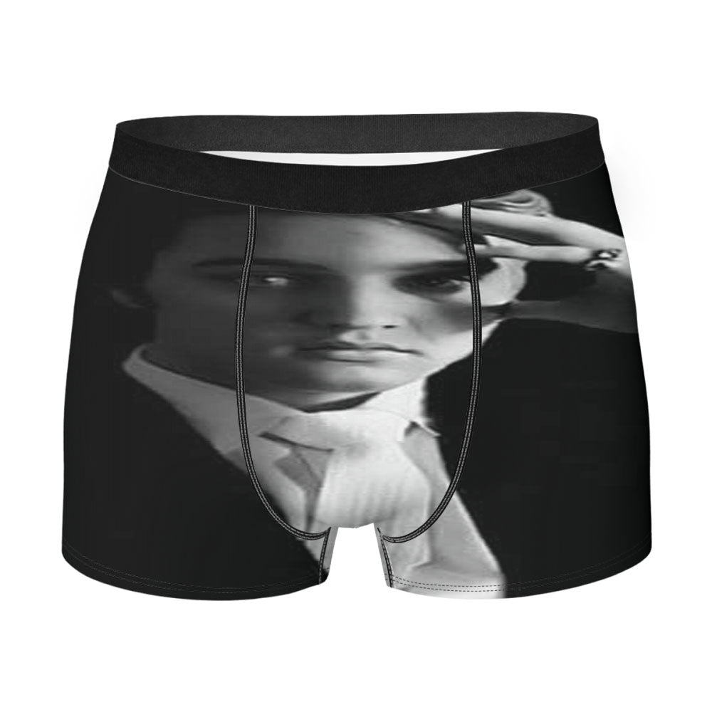 Elvis Hand On Forehead Men'S Boxer Briefs