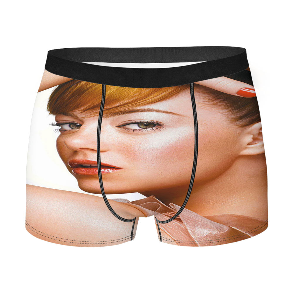 Emma Stone Pose Men'S Boxer Briefs