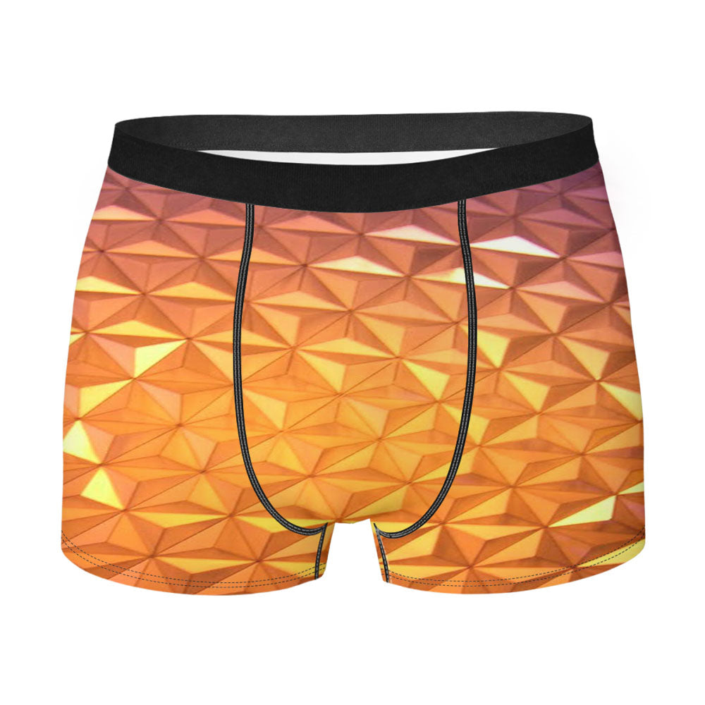 Epcot Spaceship Earth Men'S Boxer Briefs