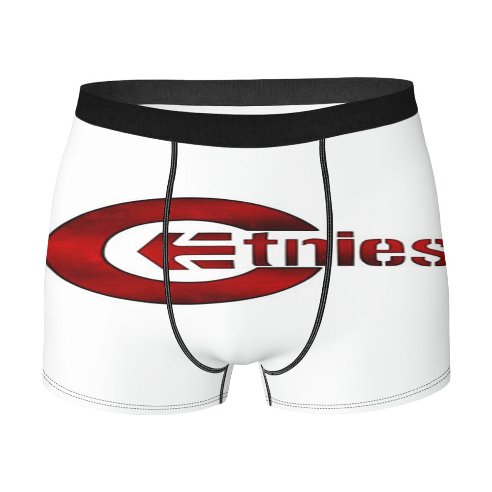 Etnies Logo Red Men'S Boxer Briefs