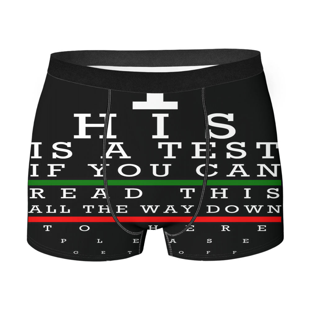 Eye Test Men'S Boxer Briefs