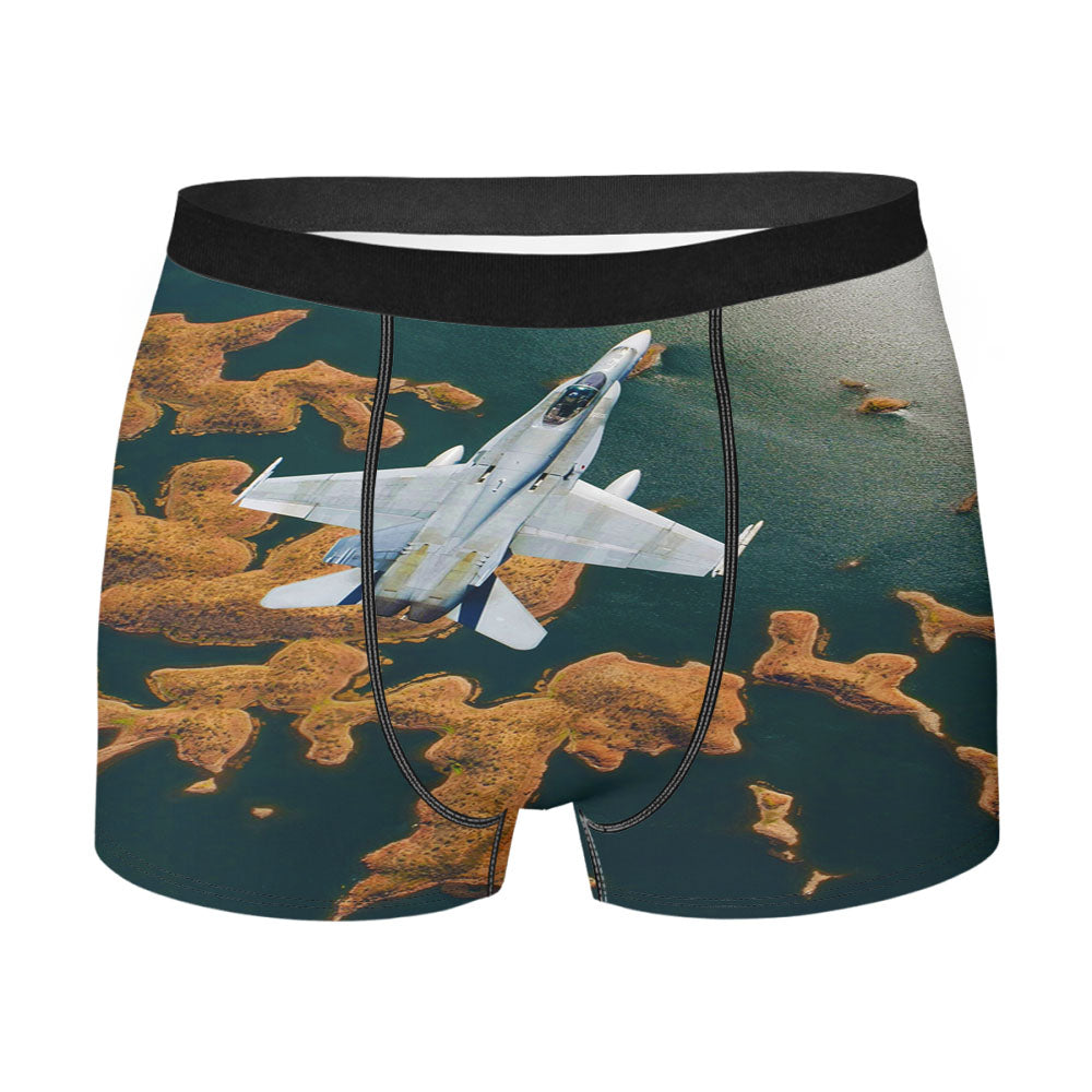 Fa-18 Hornet Aircraft Men'S Boxer Briefs