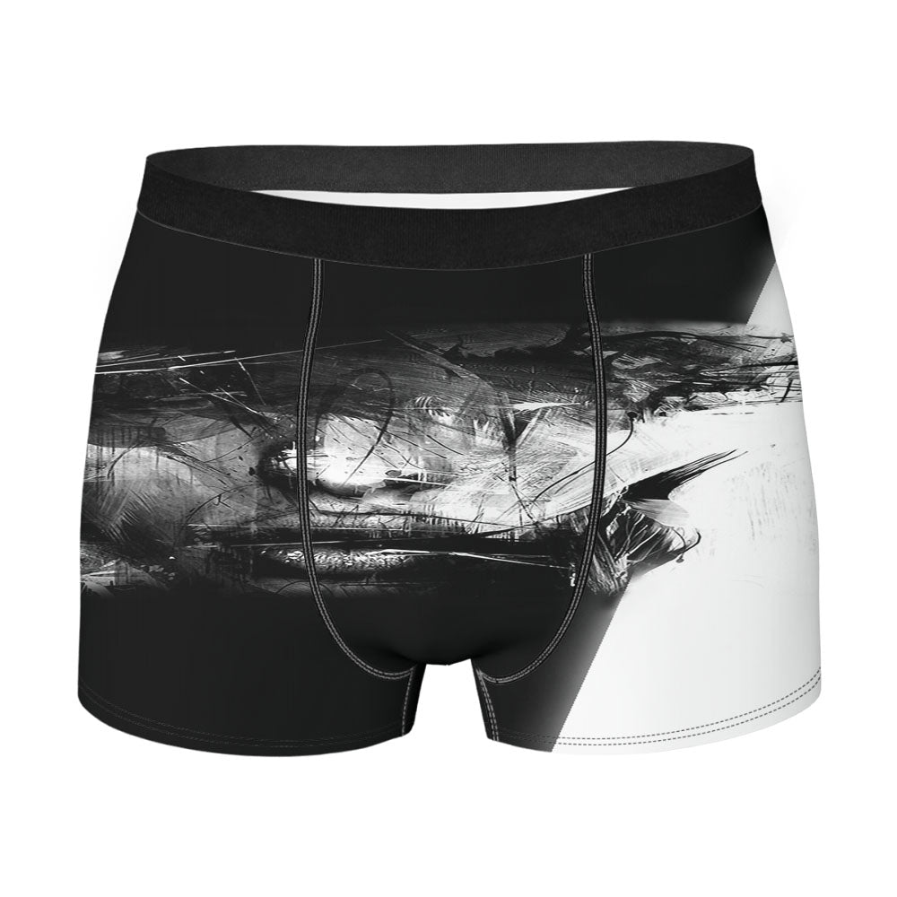 Face Art Men'S Boxer Briefs
