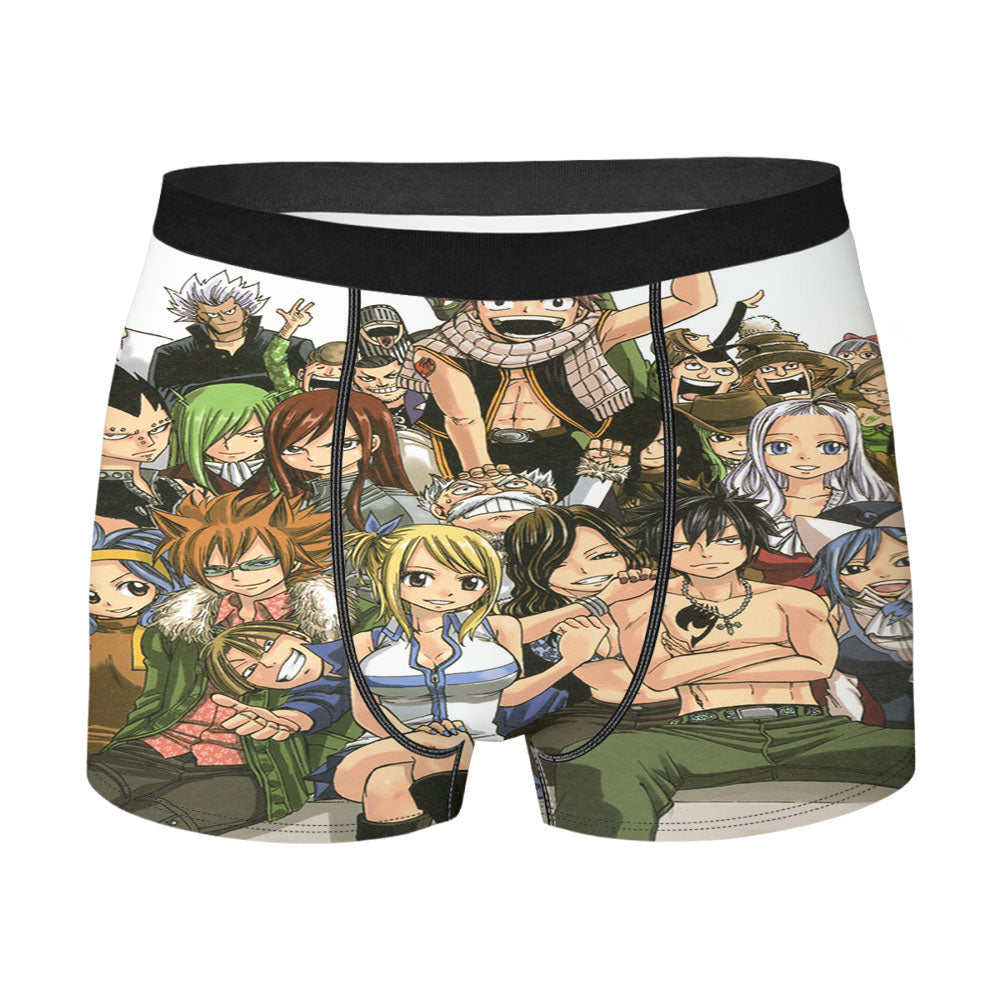 Fairy Tail Manga Collage Men'S Boxer Briefs