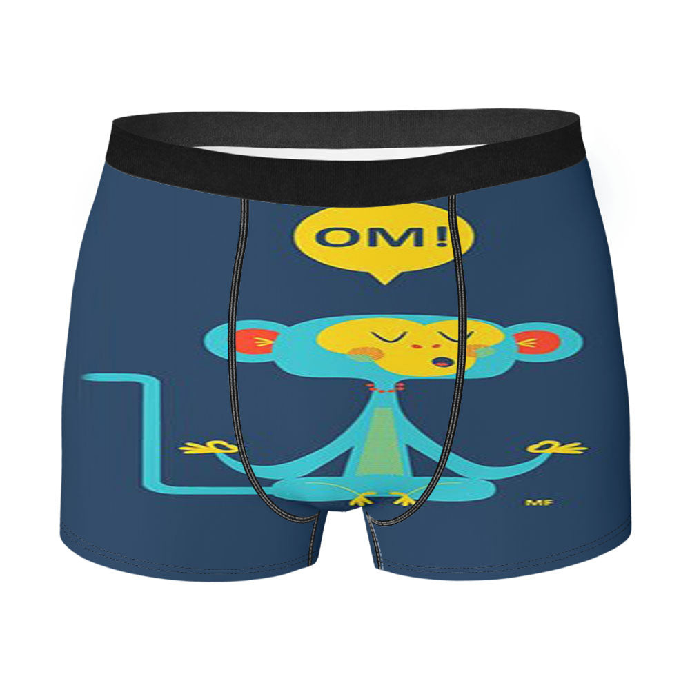 Familiar Om Mono Men'S Boxer Briefs