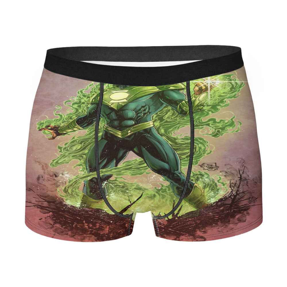 Fantastic Four Green Series Men'S Boxer Briefs
