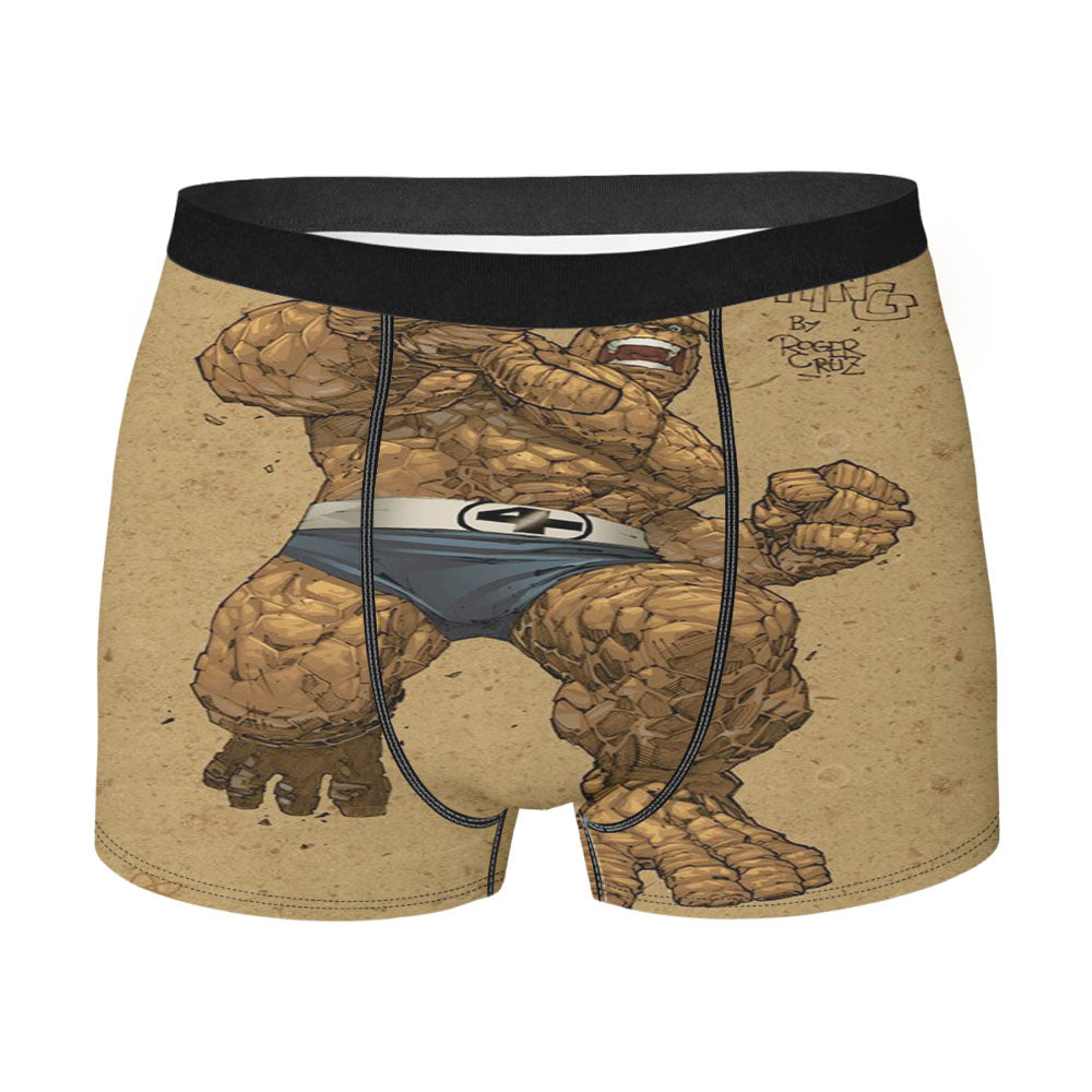 Fantastic Four Me Thing Men'S Boxer Briefs