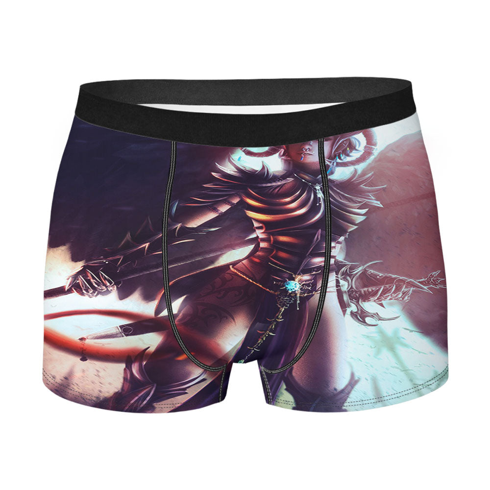 Fantasy Girl Warrior Men'S Boxer Briefs