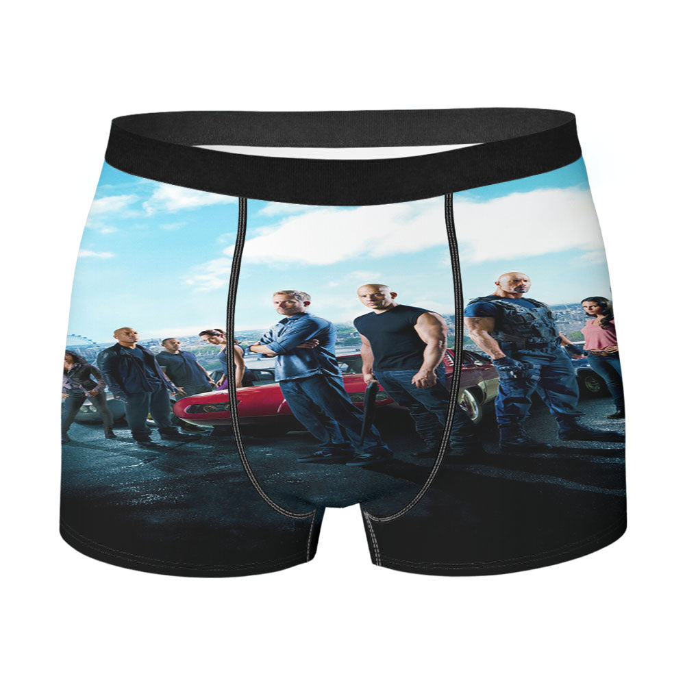 Fast And Furious Cover Men'S Boxer Briefs
