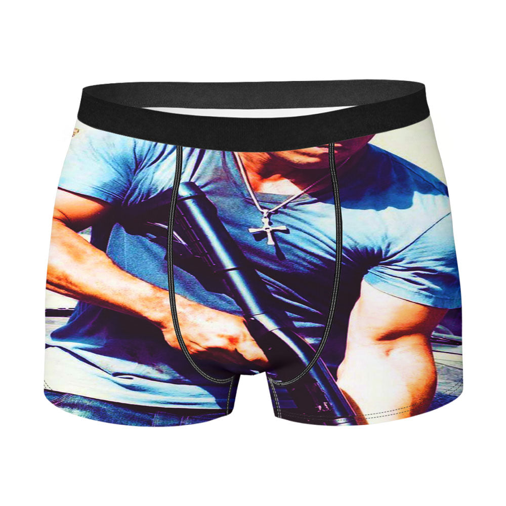 Fast And Furious Vin Diesel Men'S Boxer Briefs