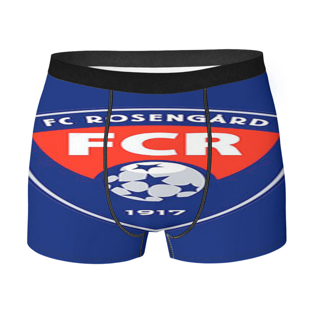 Fc Rosengard Logo Blue Men'S Boxer Briefs
