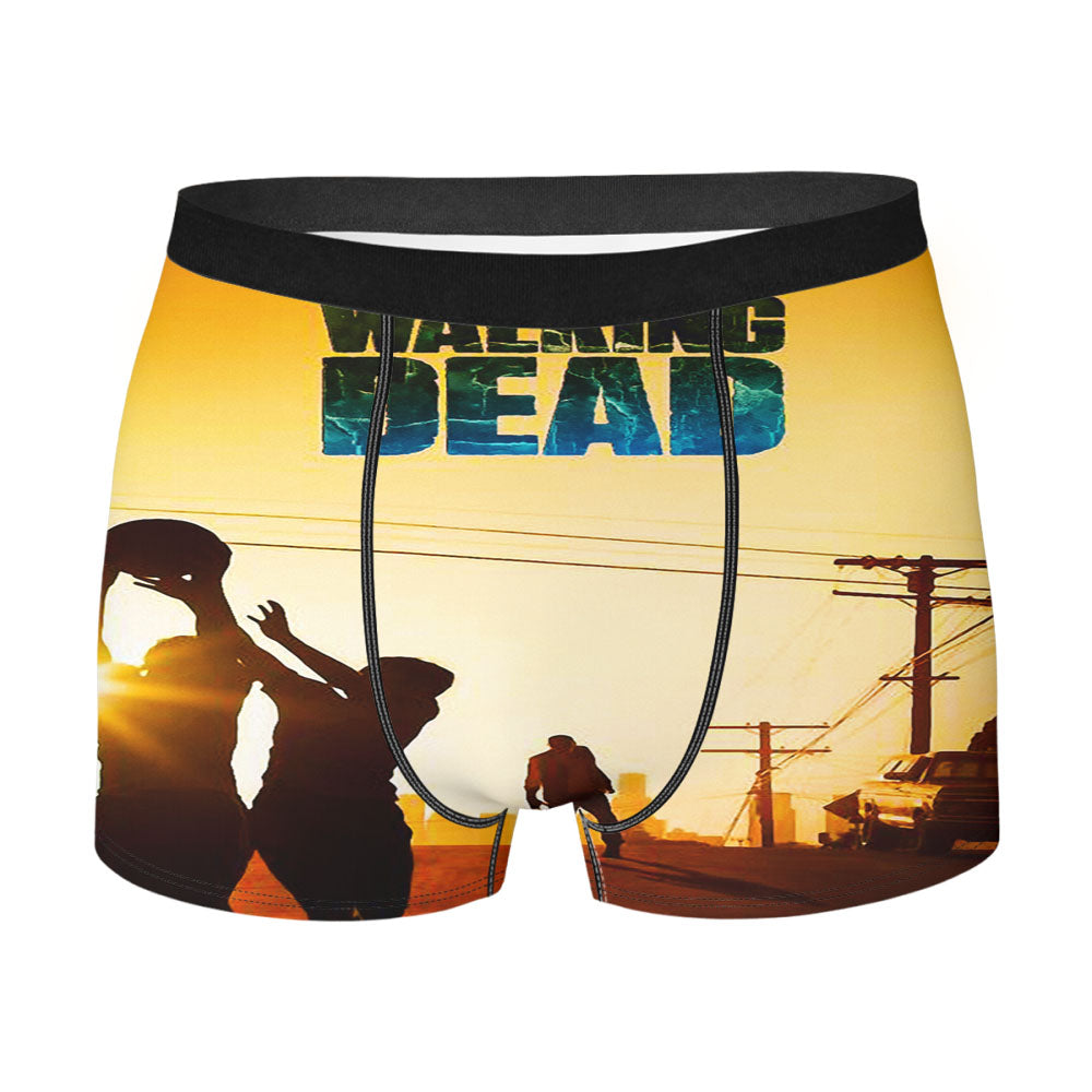 Fear The Walking Dead Cover Men'S Boxer Briefs