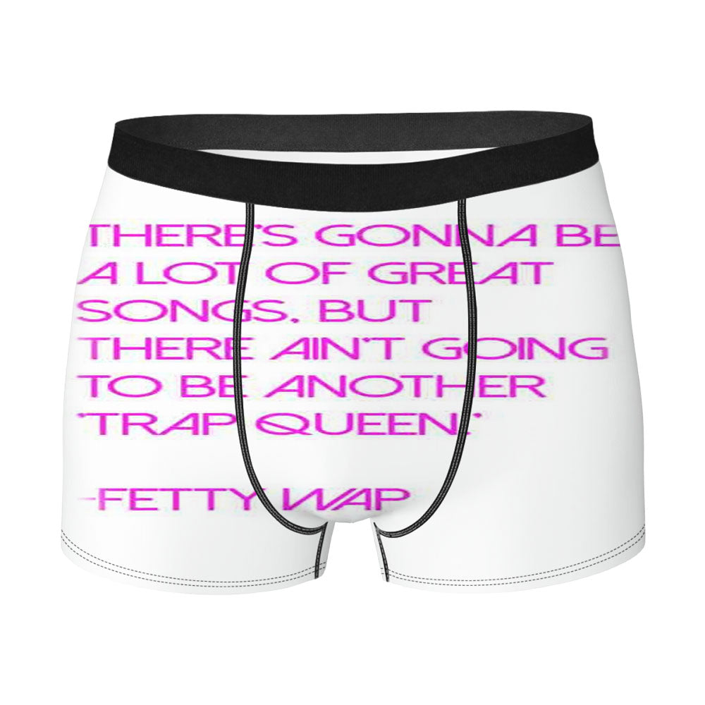 Fetty Wap Quote There Is Gonna Be A Lot Of Great Men'S Boxer Briefs