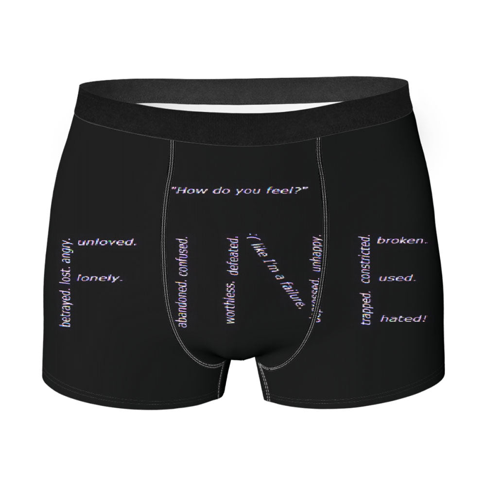 Fine Quote Men'S Boxer Briefs