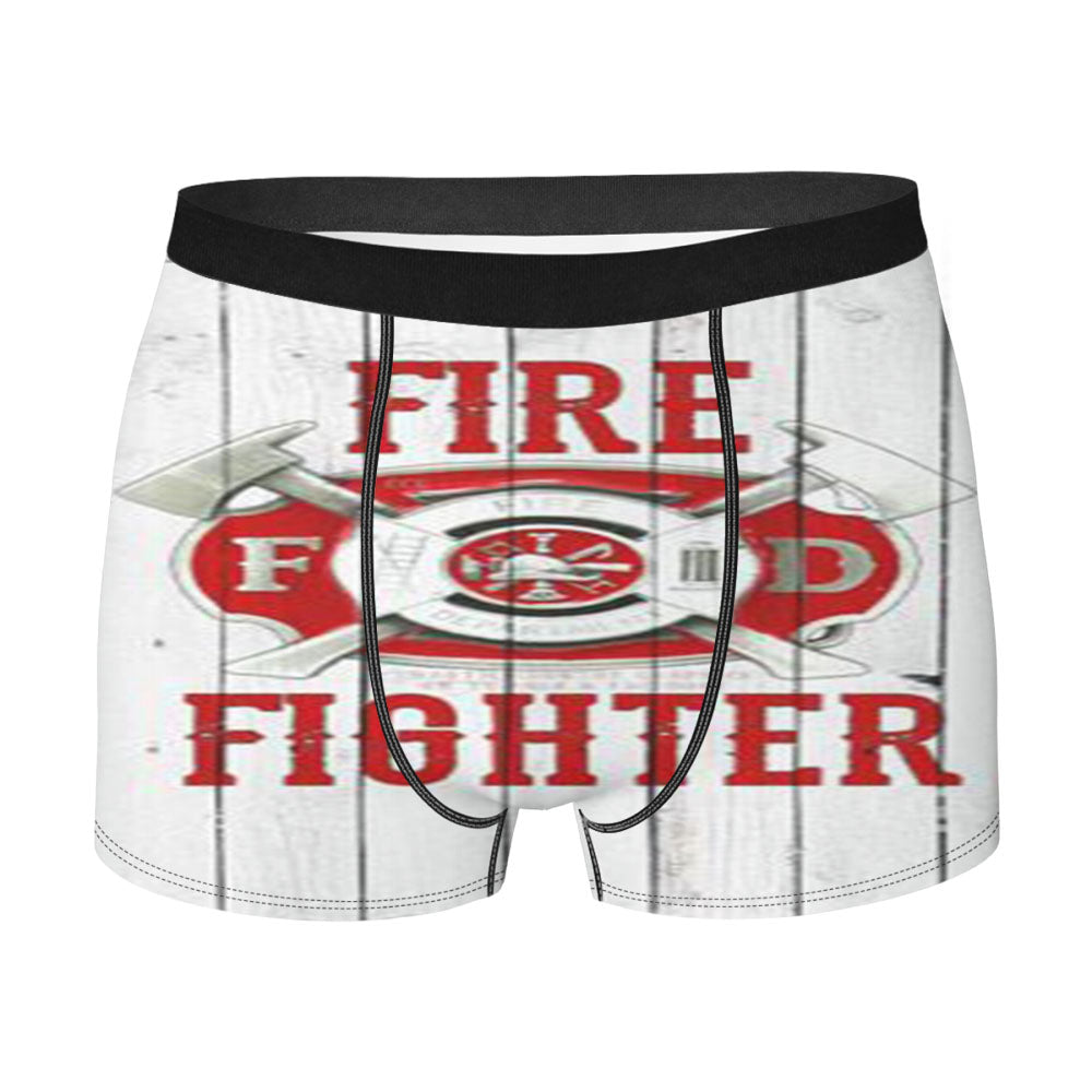Firefighter Department Men'S Boxer Briefs
