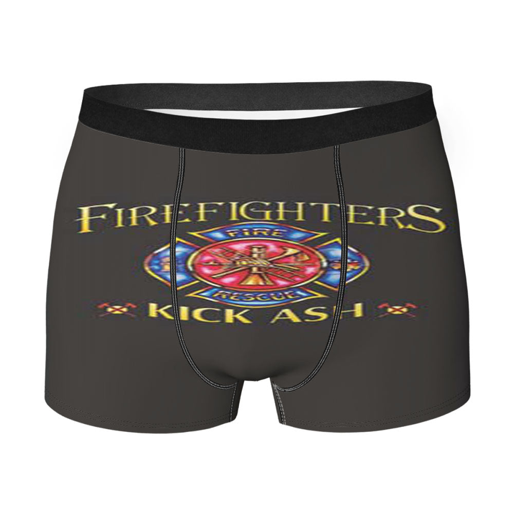 Firefighters Kick Ash Men'S Boxer Briefs