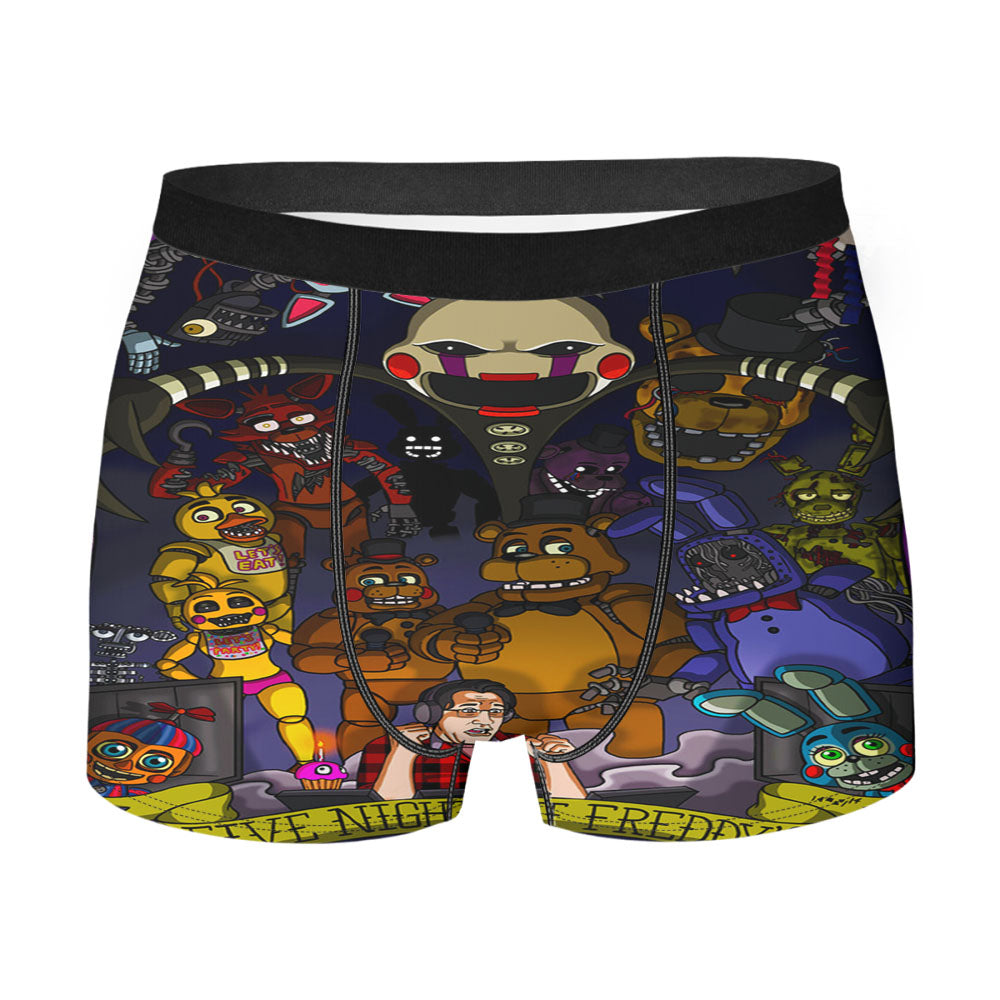 Five Nights At Freddy'S Men'S Boxer Briefs