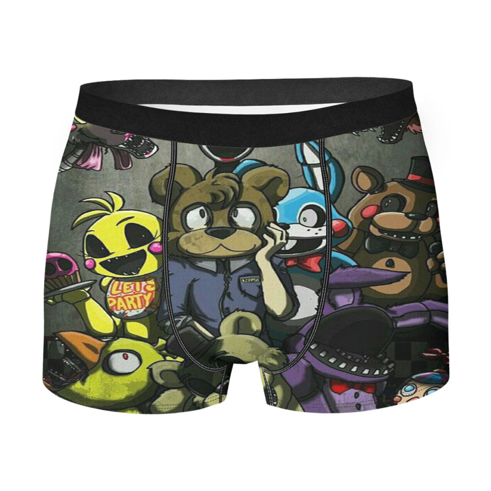 Five Nights At Freddy'S All Character Men'S Boxer Briefs