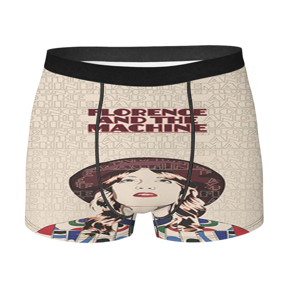 Florence And The Machine Poster Men'S Boxer Briefs