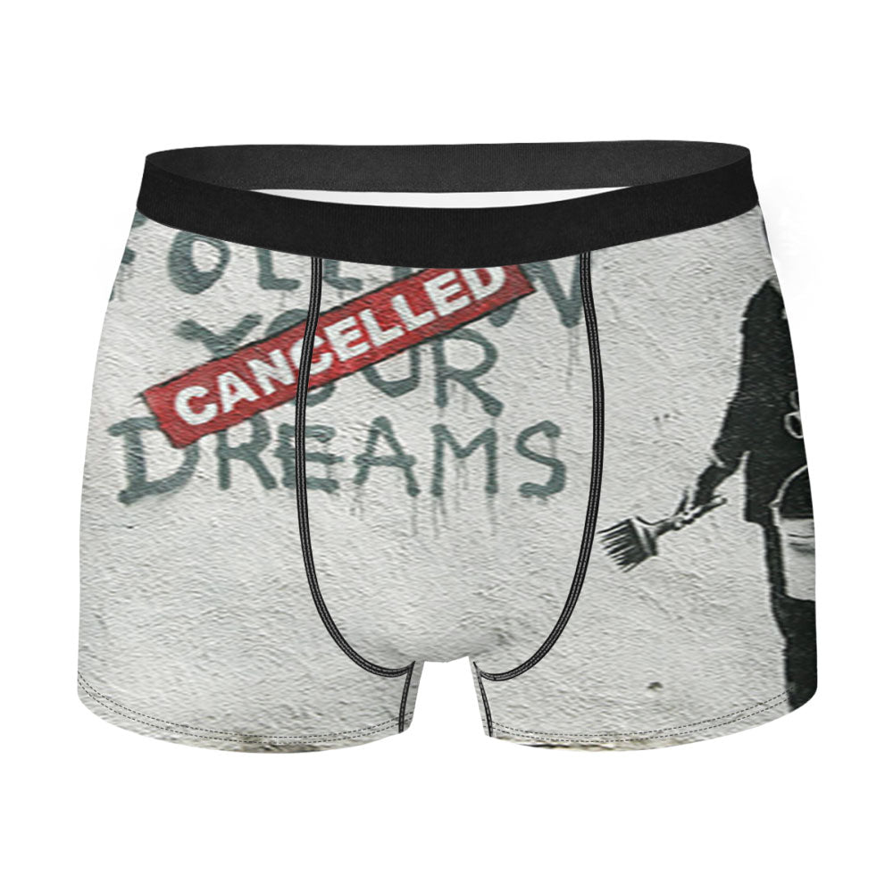 Follow Your Dreams Quote Men'S Boxer Briefs