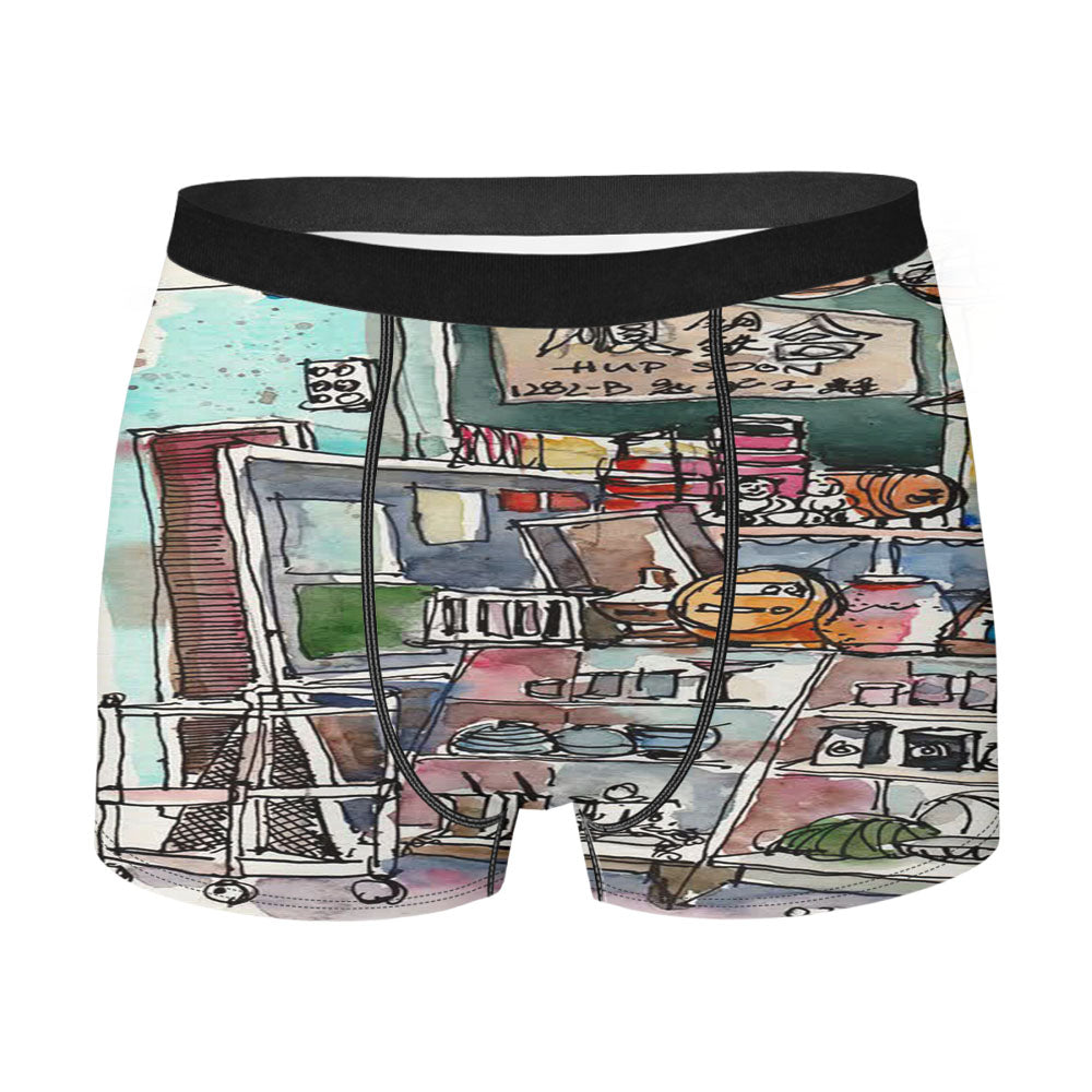 Food Trail Men'S Boxer Briefs