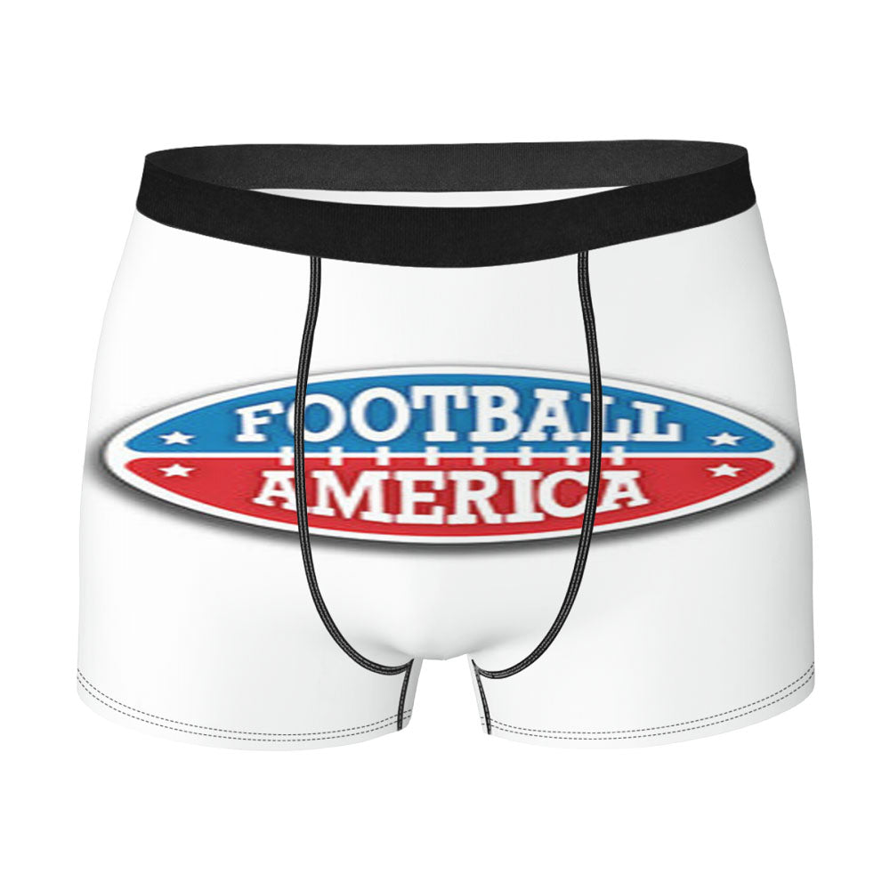 Football America Men'S Boxer Briefs