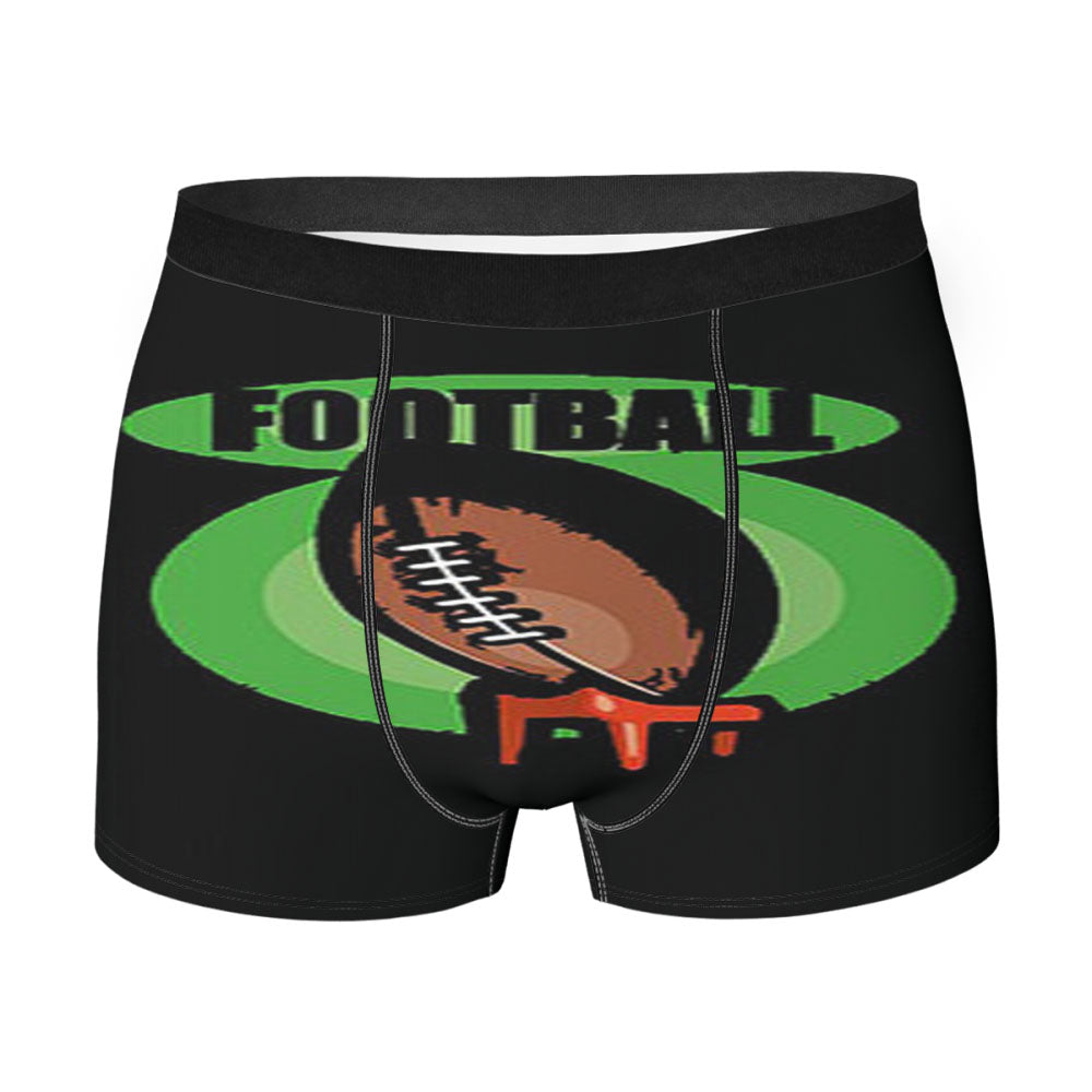 Football American Logo Men'S Boxer Briefs