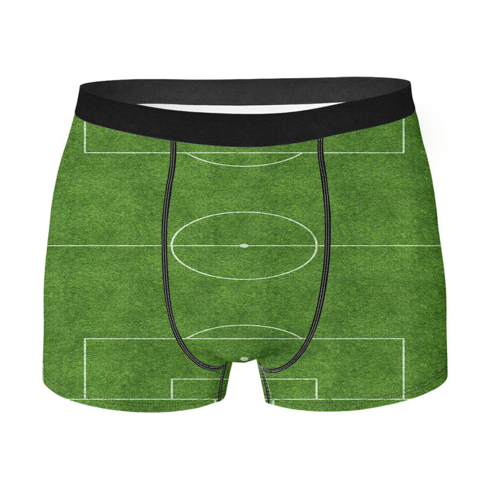 Football Pitch- Men'S Boxer Briefs