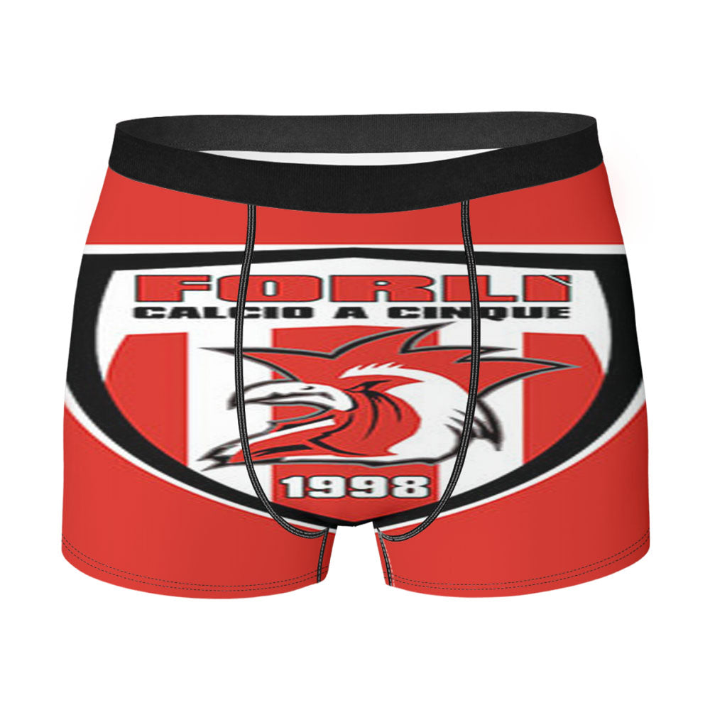 Forli Calcio A Cinque Logo Men'S Boxer Briefs