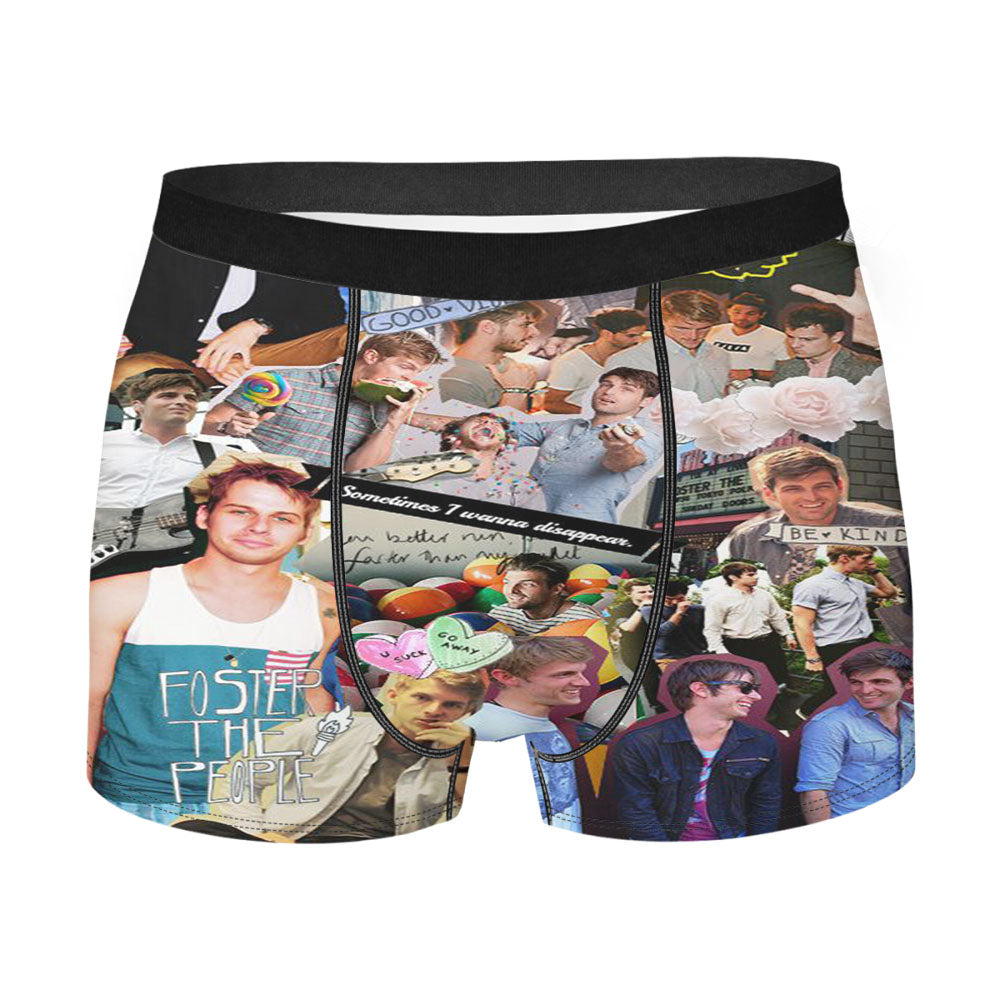 Foster The People Collage Men'S Boxer Briefs