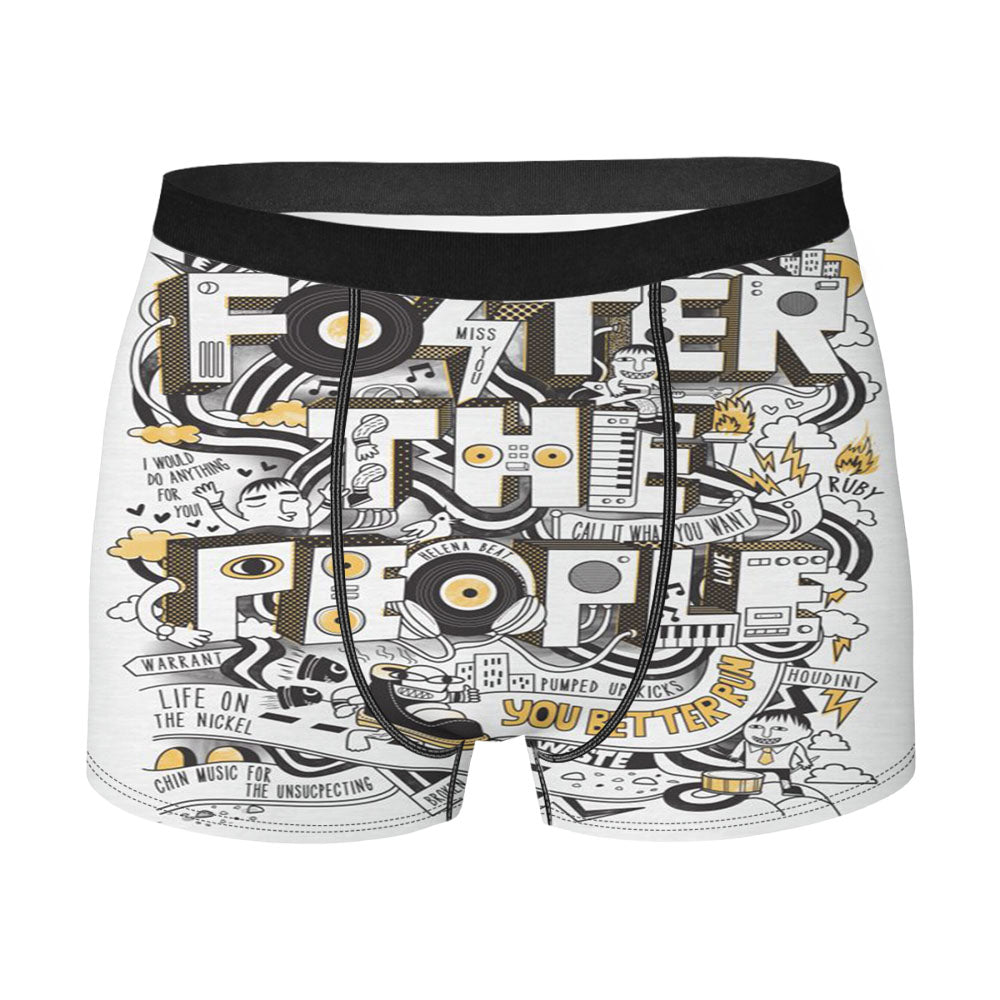 Foster The People Lyrics Men'S Boxer Briefs