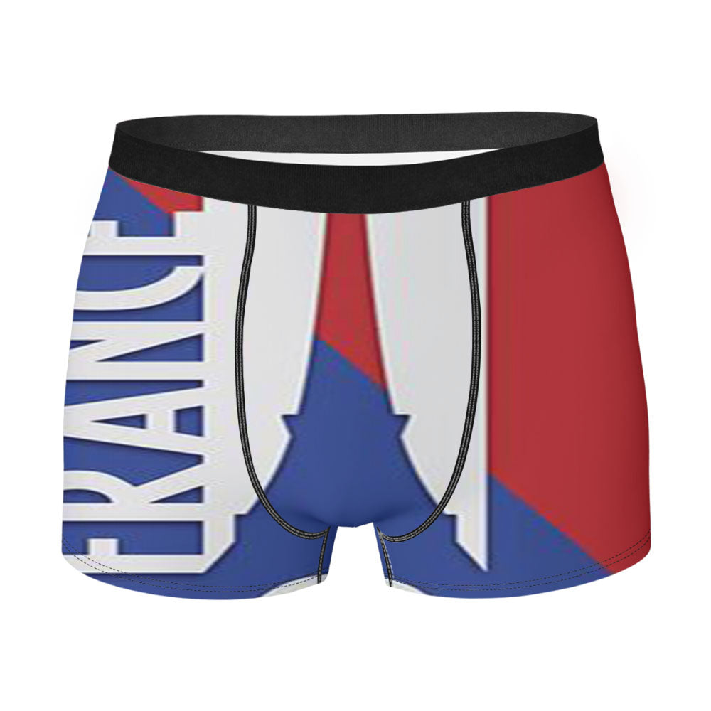 France Flag Men'S Boxer Briefs