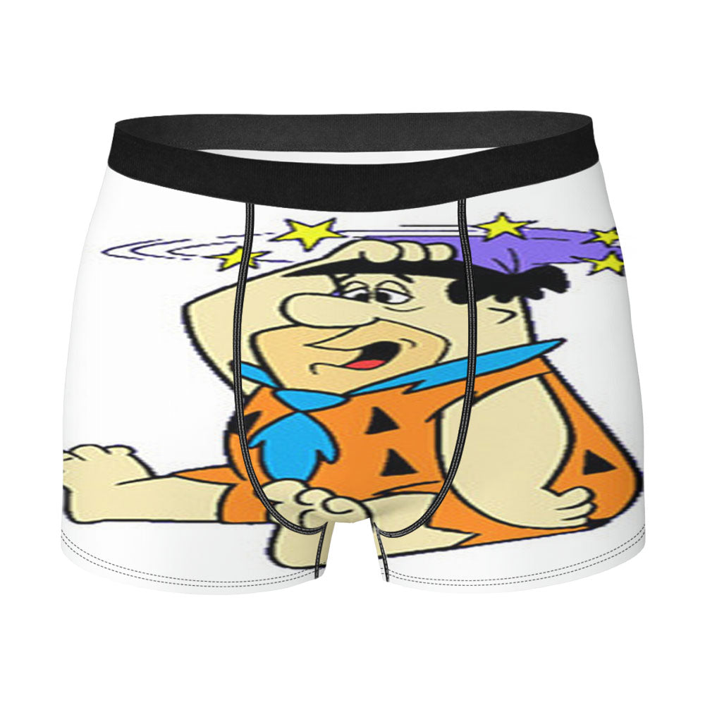 Fred Flinstone Confuse Stars Men'S Boxer Briefs