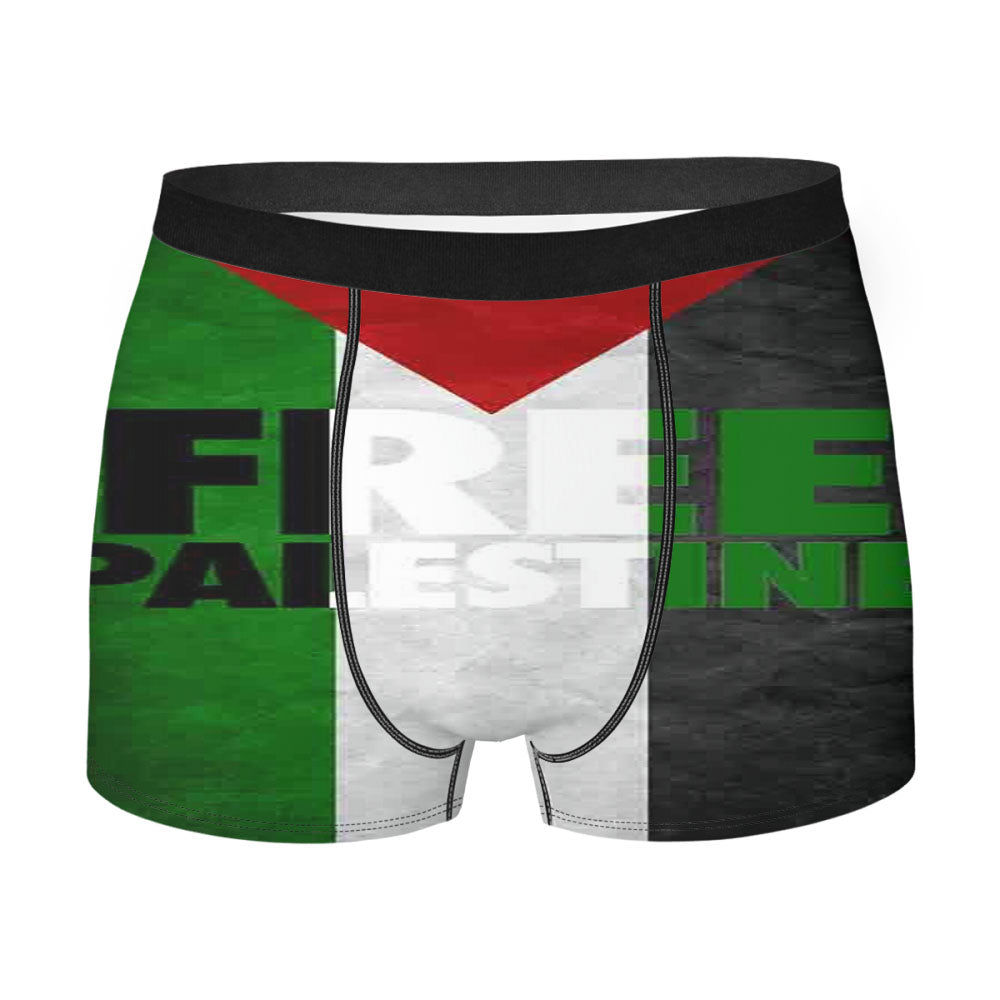 Free Palestine Men'S Boxer Briefs