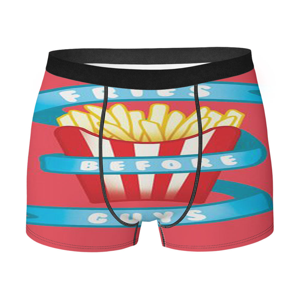 Fries Before Guys Men'S Boxer Briefs