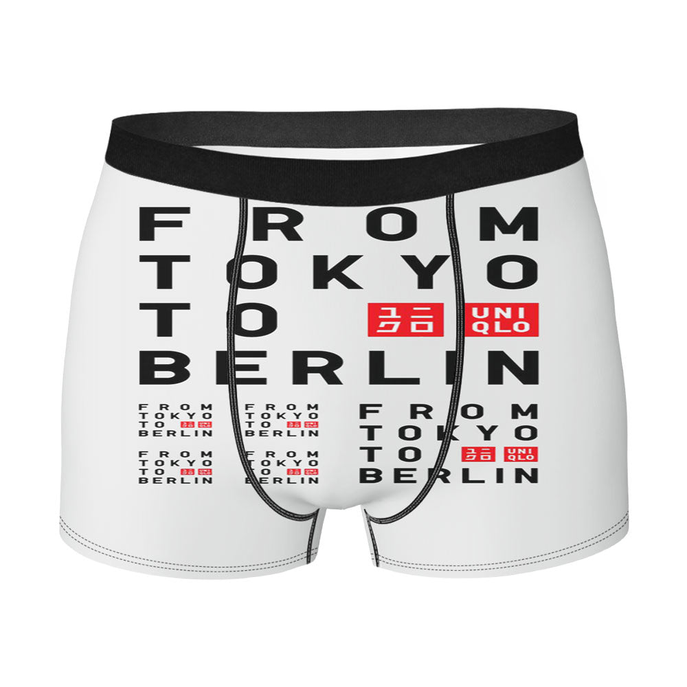 From Tokyo To Berlin Men'S Boxer Briefs