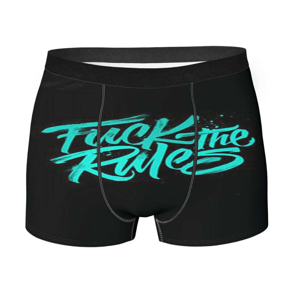 Fuck The Rules Men'S Boxer Briefs