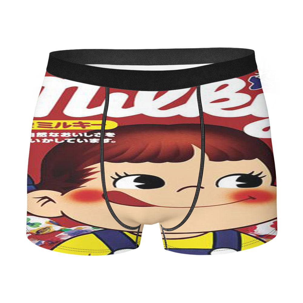 Fujiya Peko Chan Milky Men'S Boxer Briefs
