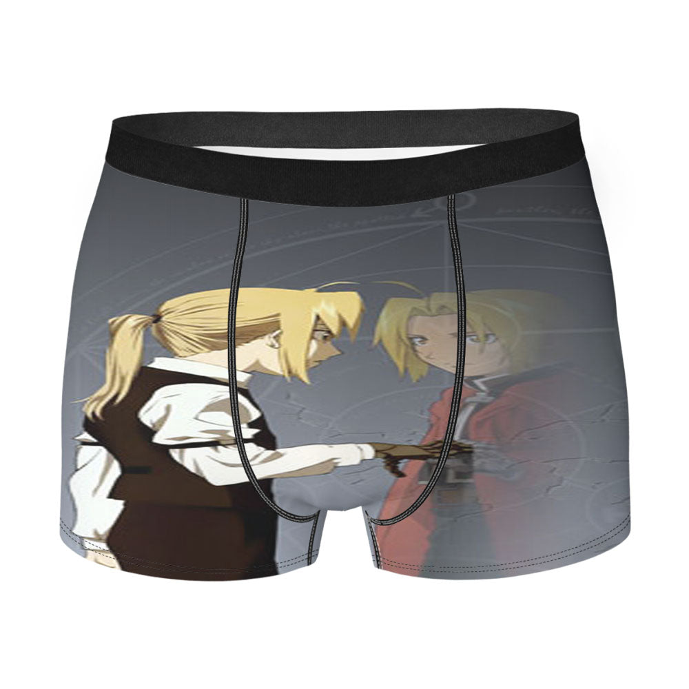 Fullmetal Alchemist Edward Men'S Boxer Briefs