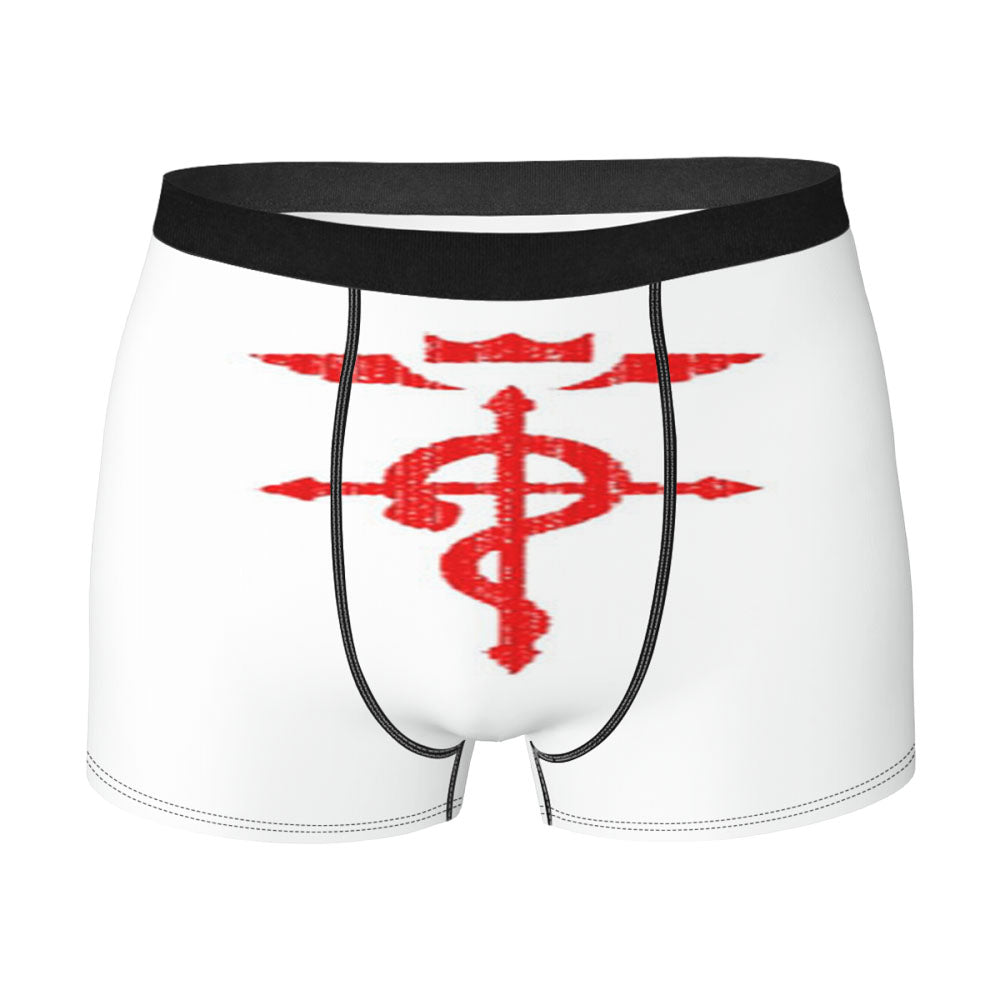 Fullmetal Alchemist Red Men'S Boxer Briefs