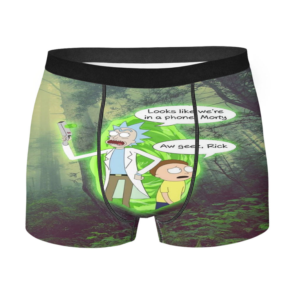 Funny Thing Rick Morty Men'S Boxer Briefs