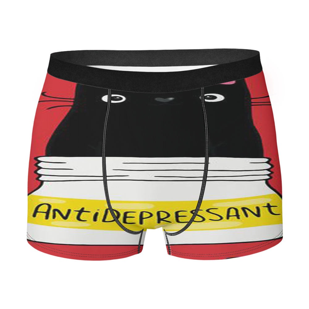 Fur Antidepressant Men'S Boxer Briefs