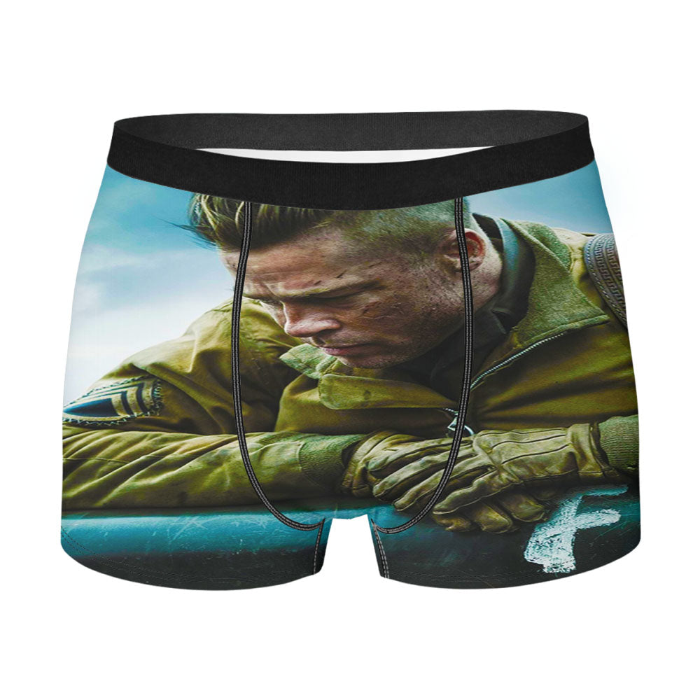 Fury Brad Pitt Men'S Boxer Briefs