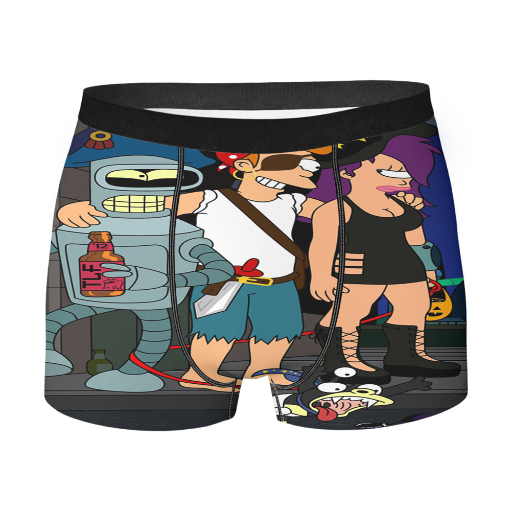 Futurama Cartoon Best Men'S Boxer Briefs