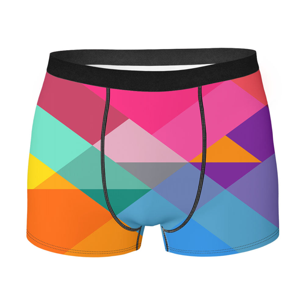 Galaxy Rainbow Men'S Boxer Briefs