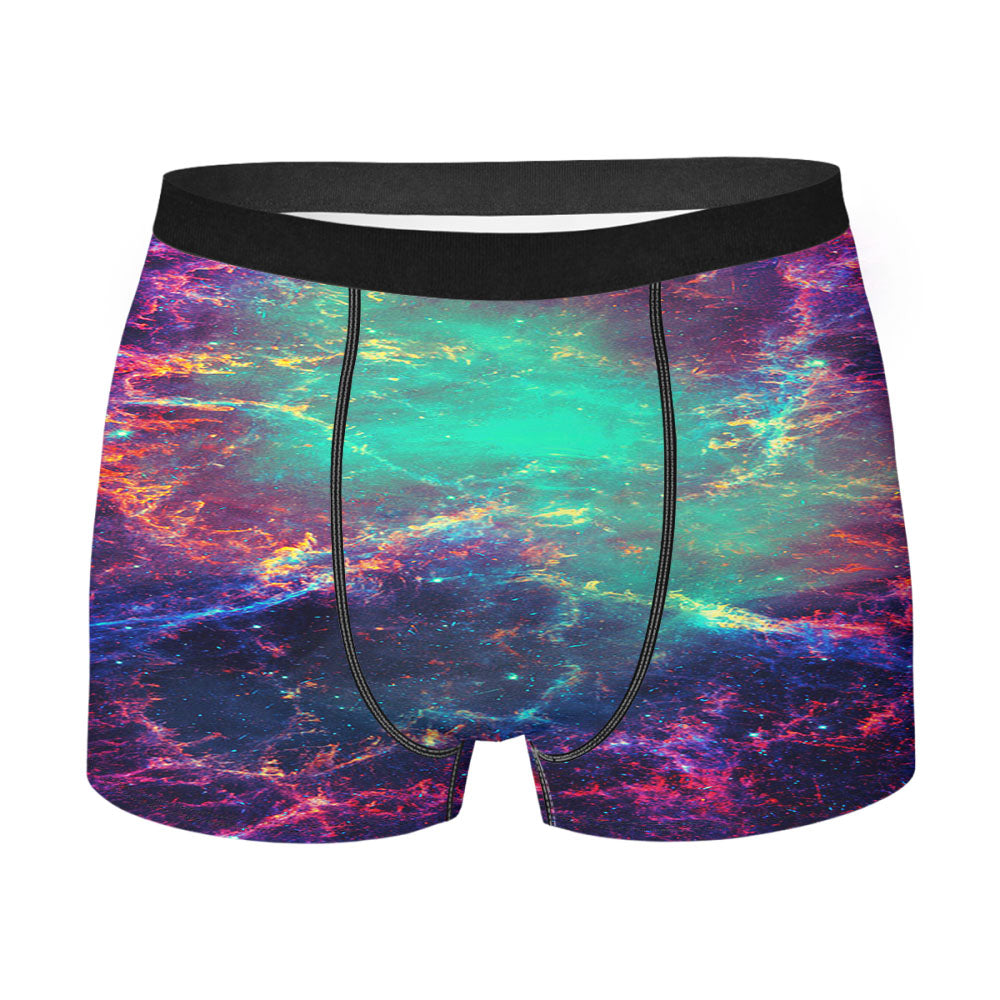 Galaxy Rainbow Art Men'S Boxer Briefs