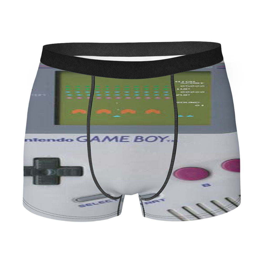 Gameboy Space Invaders Men'S Boxer Briefs