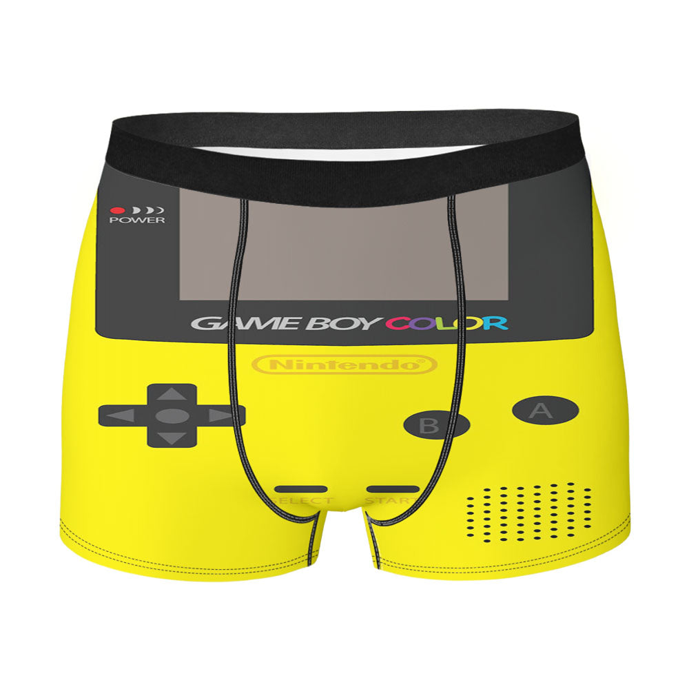 Gameboy Yellow Color Men'S Boxer Briefs